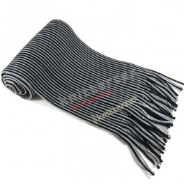 Pinstriped Fashionable Italian Knit Scarf