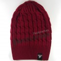 Cable Knit Special Ironed Sports Slouchy Beanie
