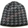 Houndstooth Patterned Stylish Beanie