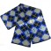 Multi Color Diamond Patterned Knit Scarf