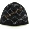 Elegant Patterned Stylish Black Beanie