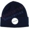 Woven Badged Navy Cuff Hat